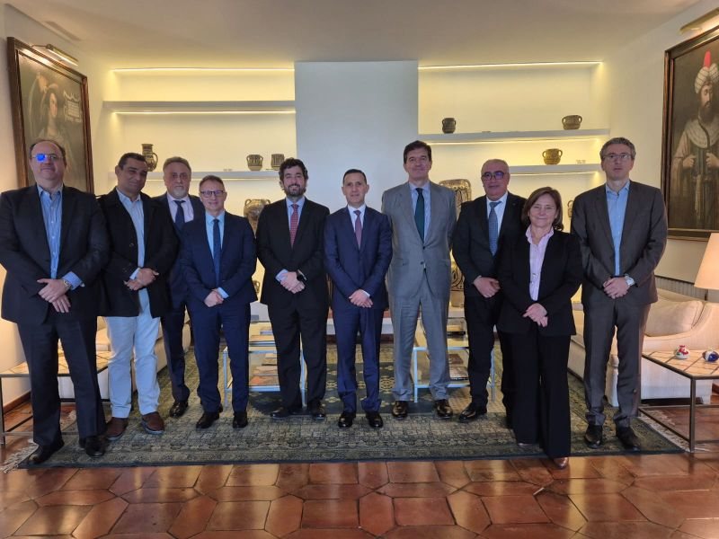 Déjeuner de travail entre l’Ambassade d’Espagne en Tunisie et la CTECI