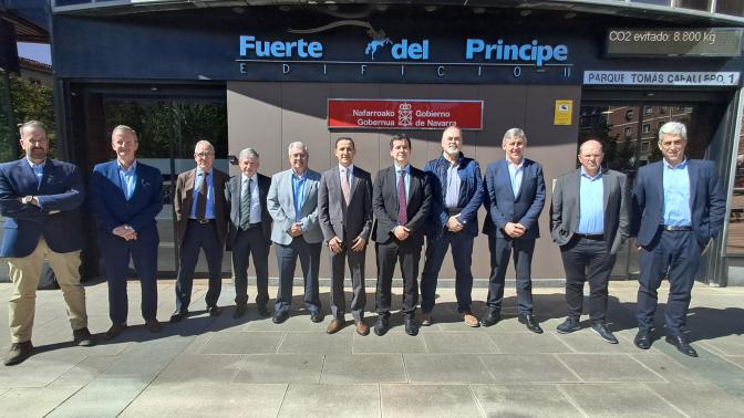 Rencontre institutionnelle de Caveo Group en Navarre