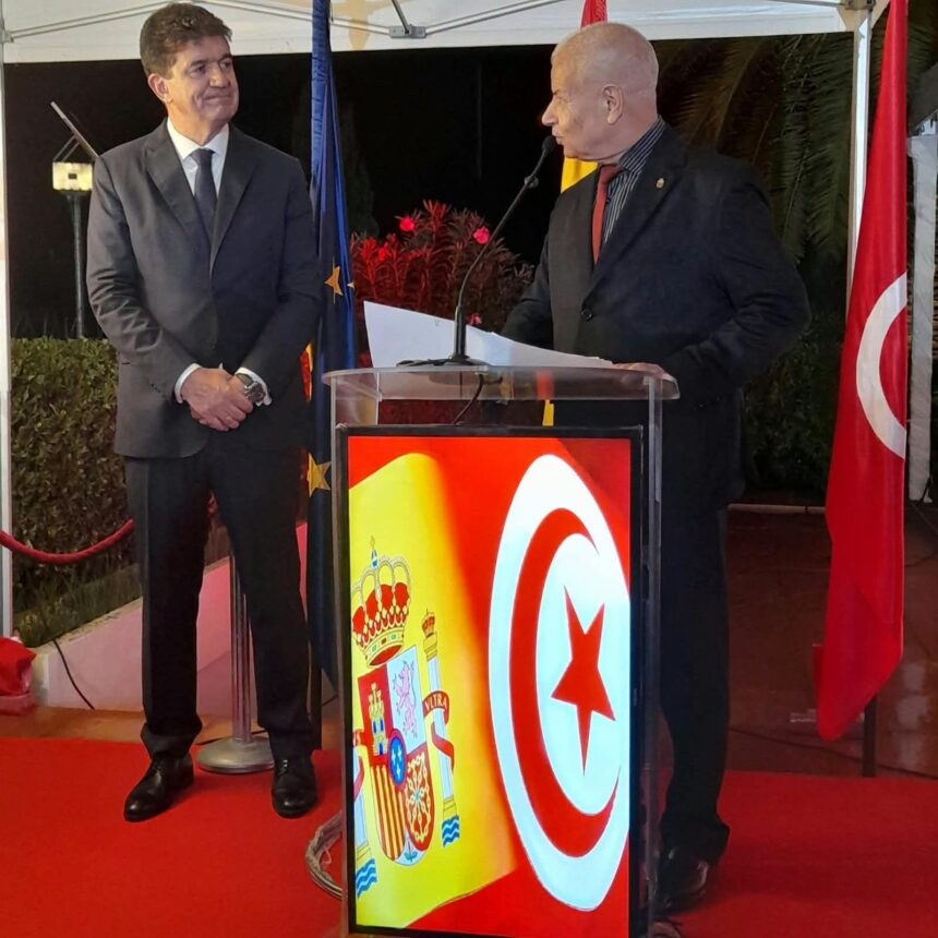 Réception de la Fête nationale de l’Espagne en Tunisie