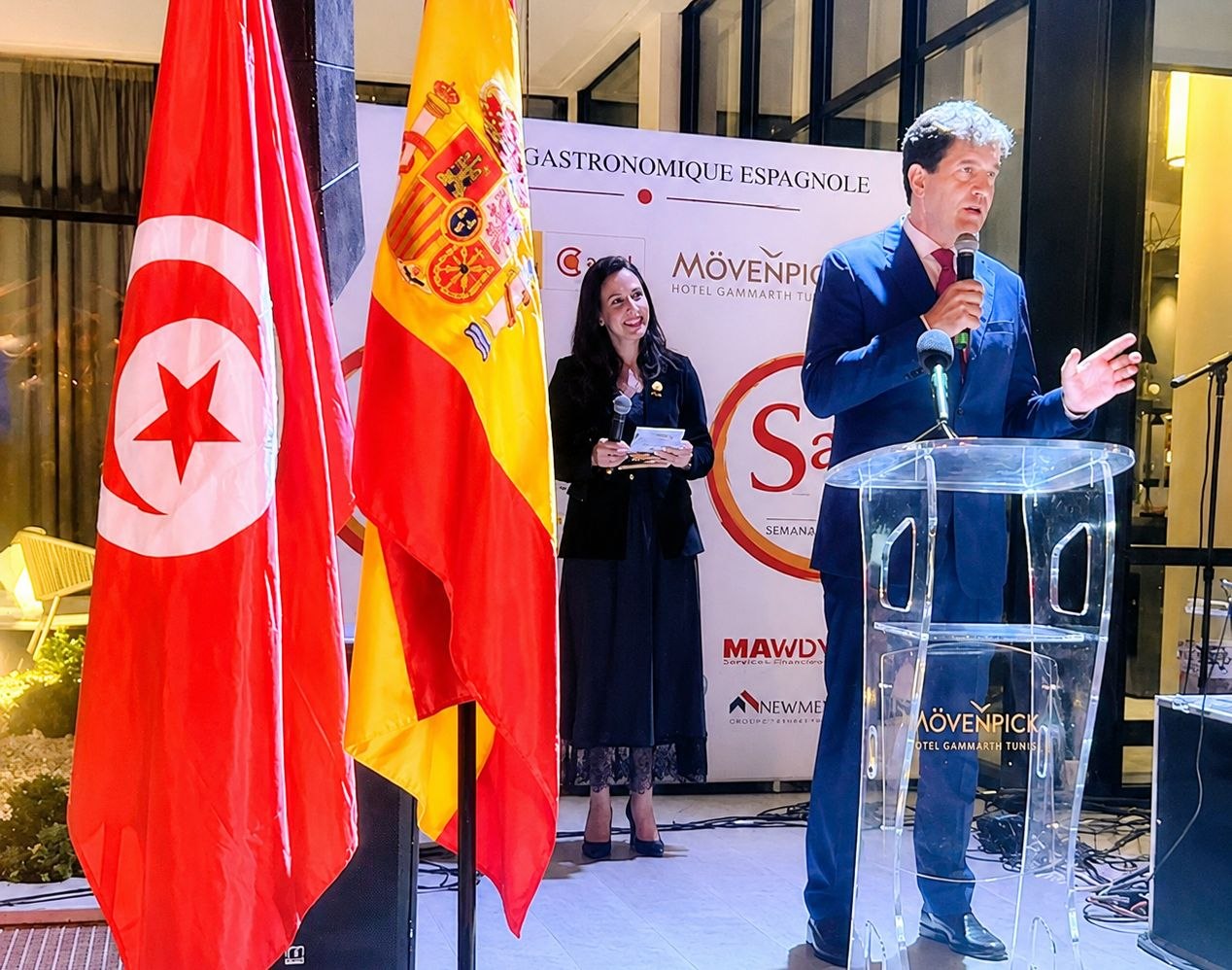 Isidro González Afonso lors de SaborFest Tunisia