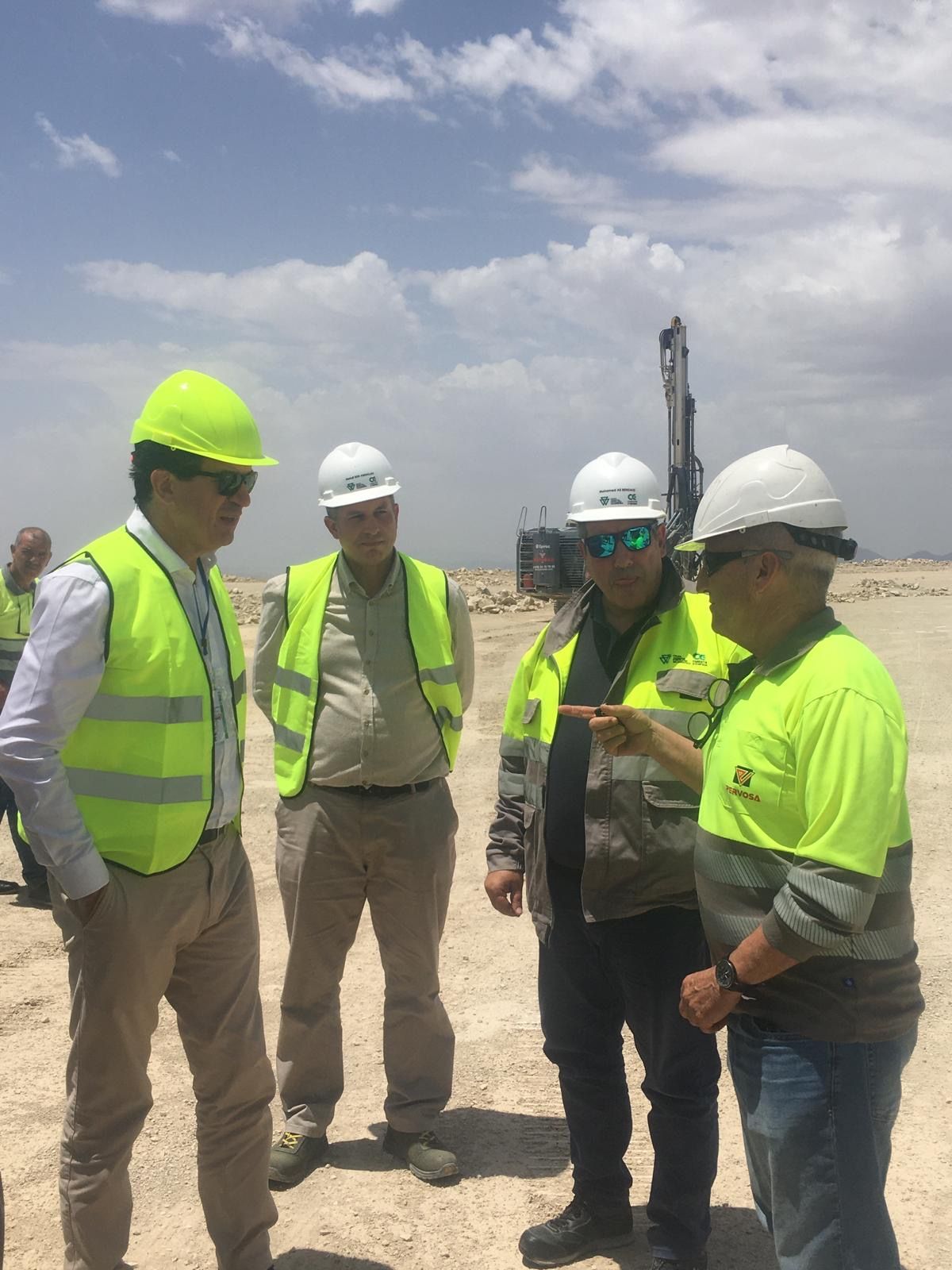 Visite des installations de Société Ciments d’Enfidha et PERVOSA
